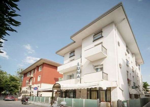 Hotel Luna Rimini Ngoại thất bức ảnh